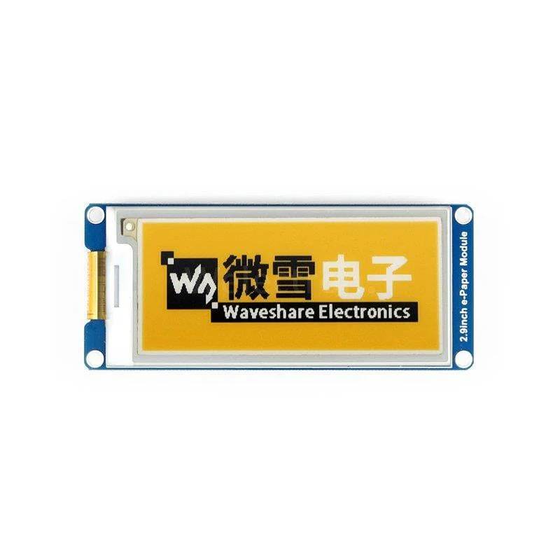 2.9" ePaper Display Module (yellow/black/white) (296x128) [Discontinued] - Image 4