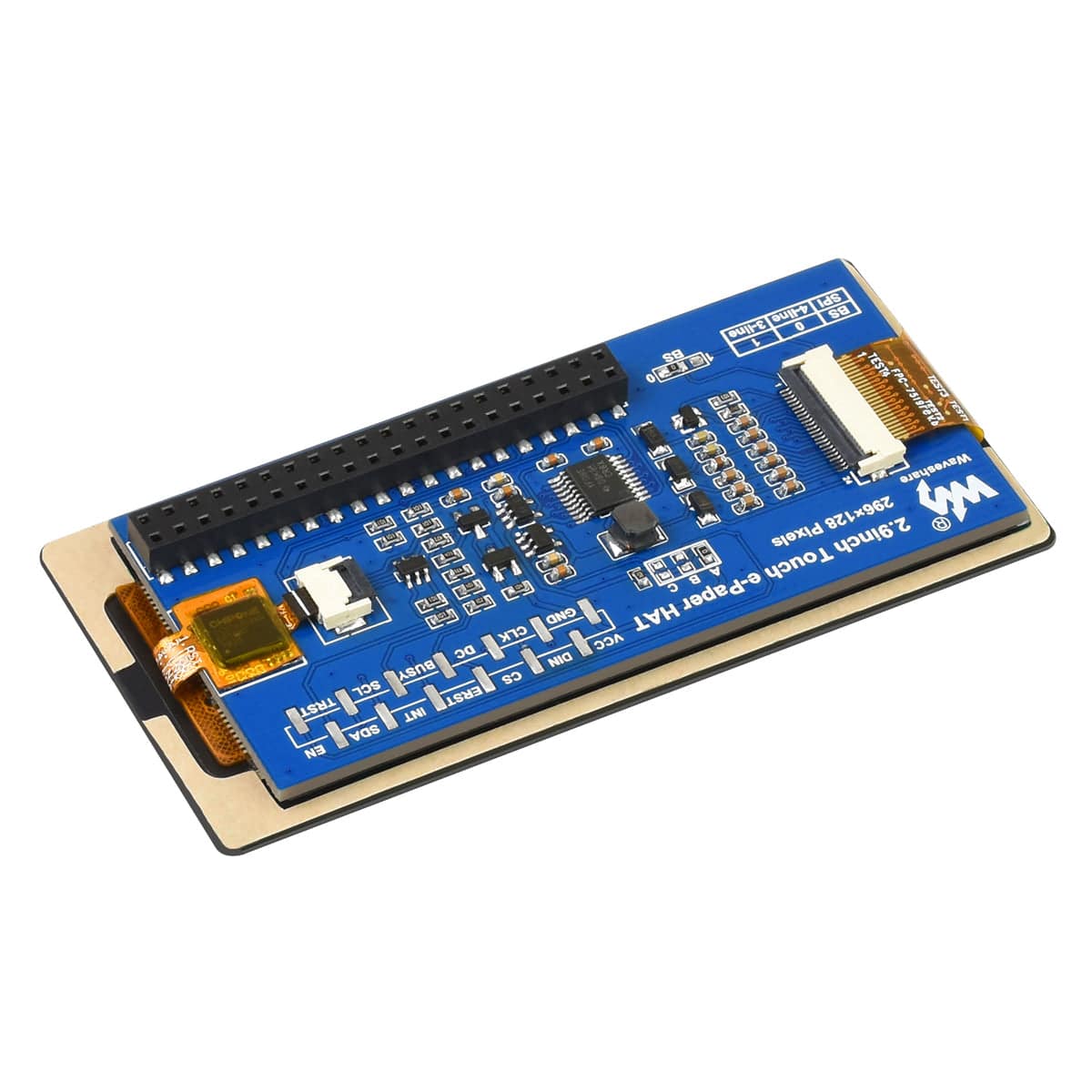 2.9" Touchscreen ePaper Display HAT (296×128) - Image 6