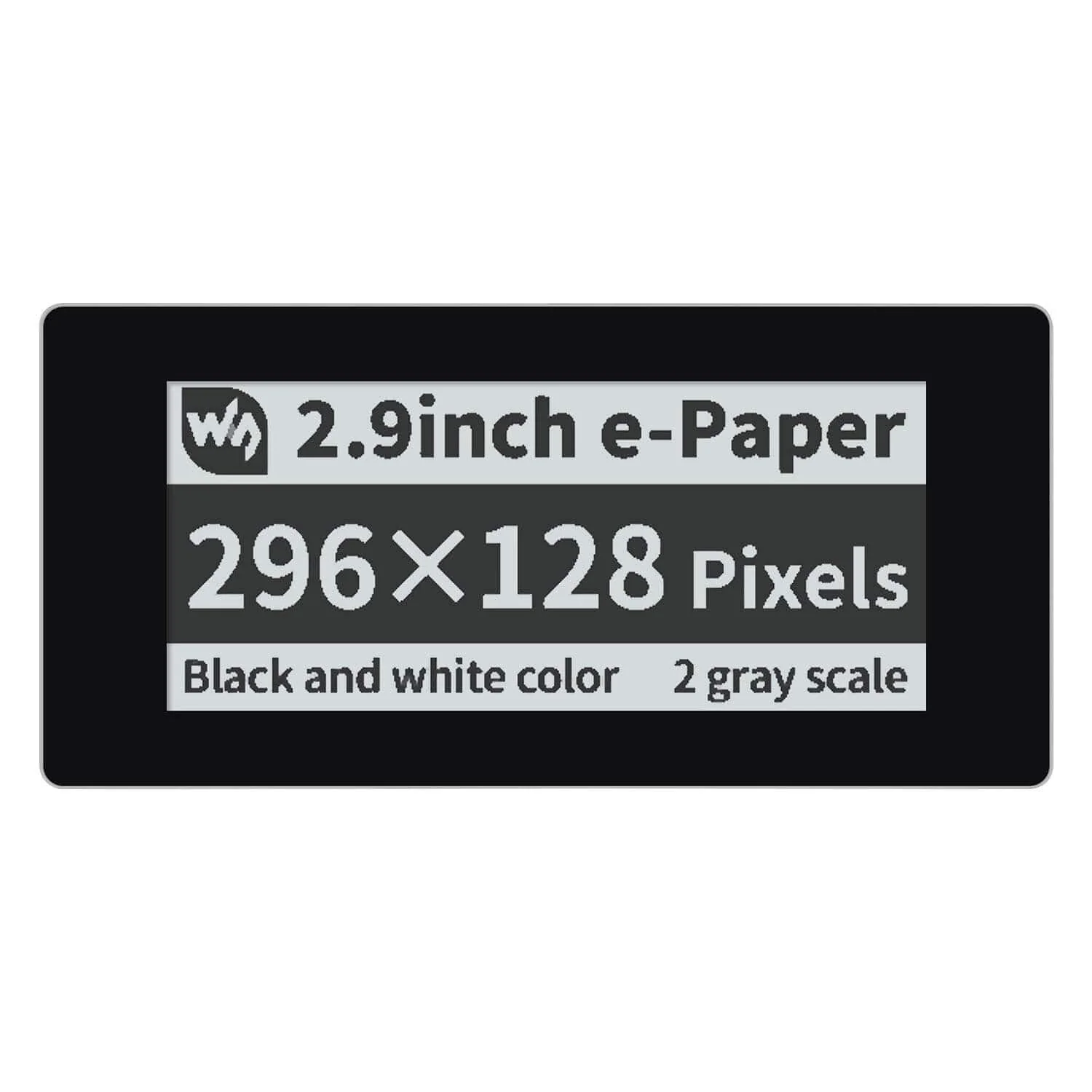 2.9" Touchscreen ePaper Display Module for Raspberry Pi Pico (296×128)