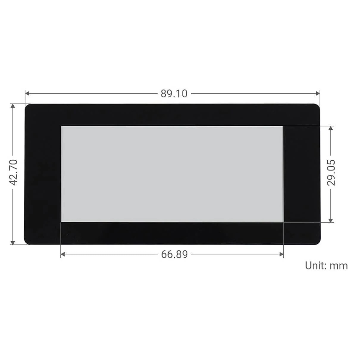 2.9" Touchscreen ePaper Display Module for Raspberry Pi Pico (296×128) - Image 7