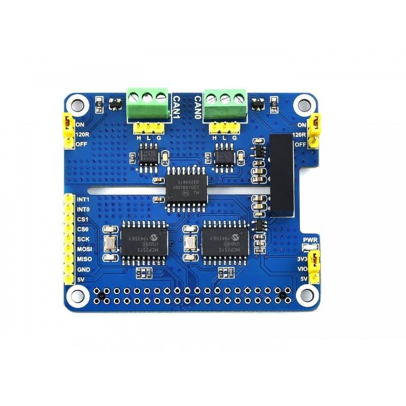 2-Channel Isolated CAN HAT for Raspberry Pi - Image 4