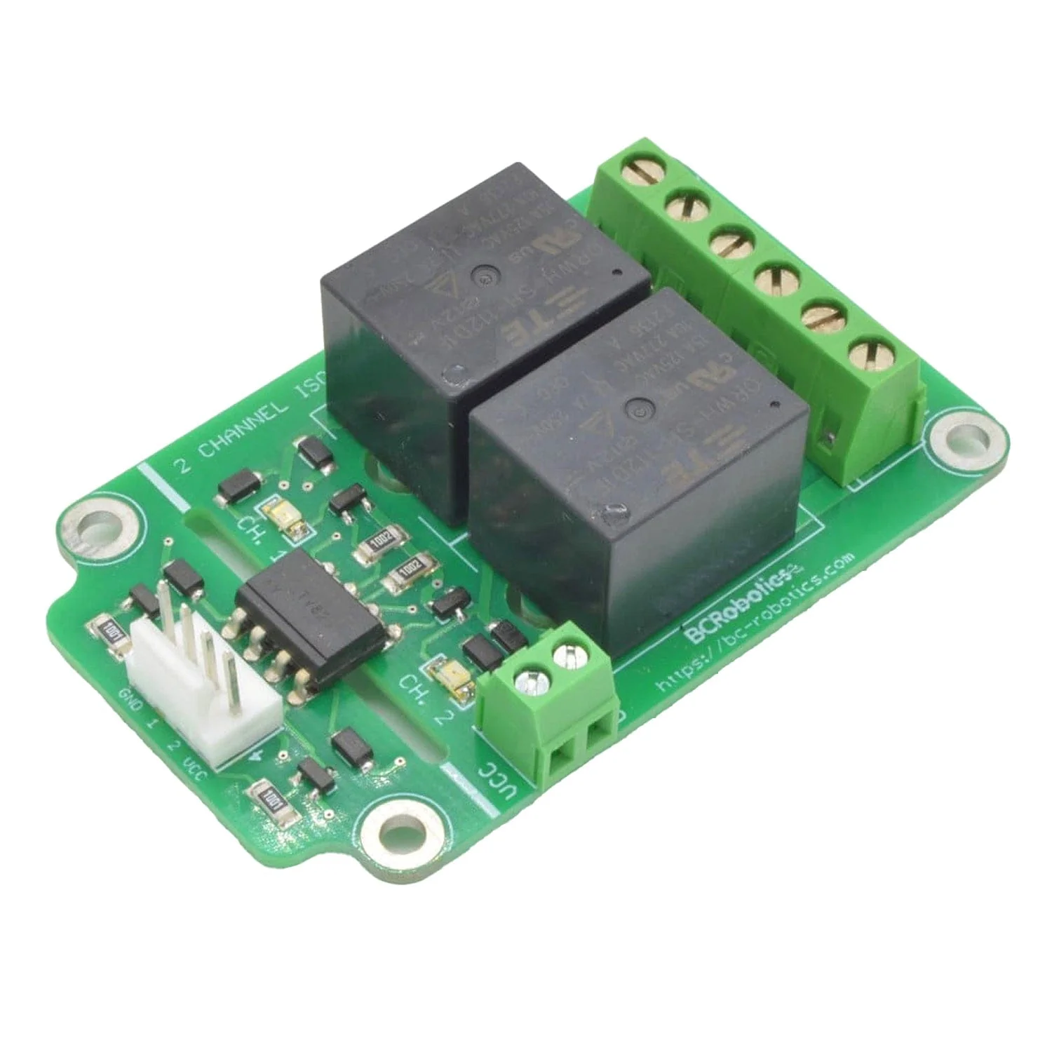 2 Channel Isolated Relay Breakout – 5V