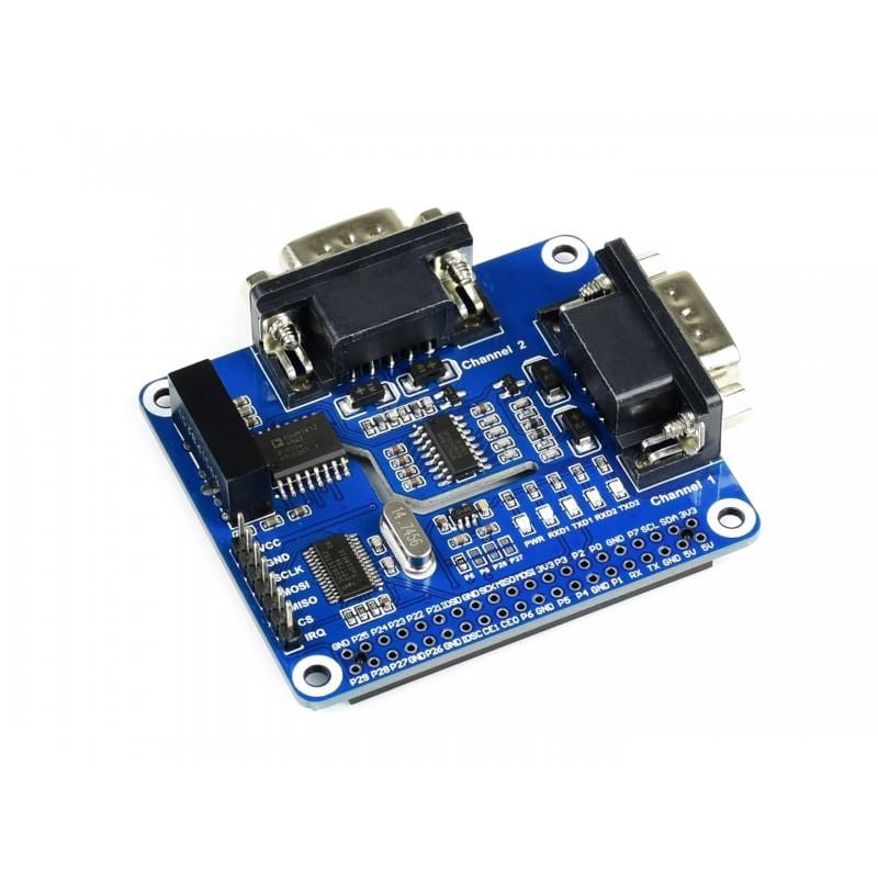 2-Channel Isolated RS232 Expansion HAT for Raspberry Pi - Image 3