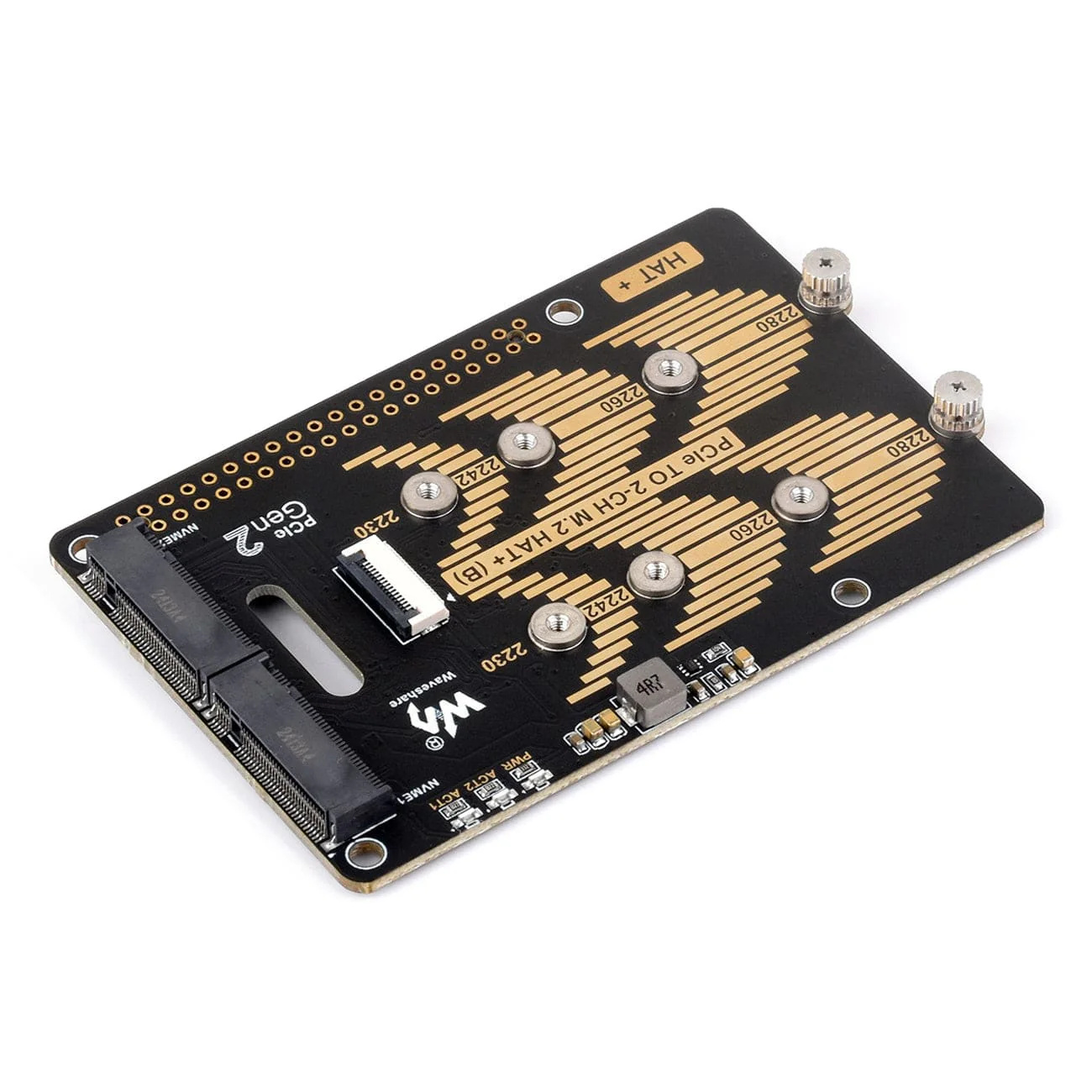 2-Channel M.2 HAT+ for Raspberry Pi 5 - Image 3