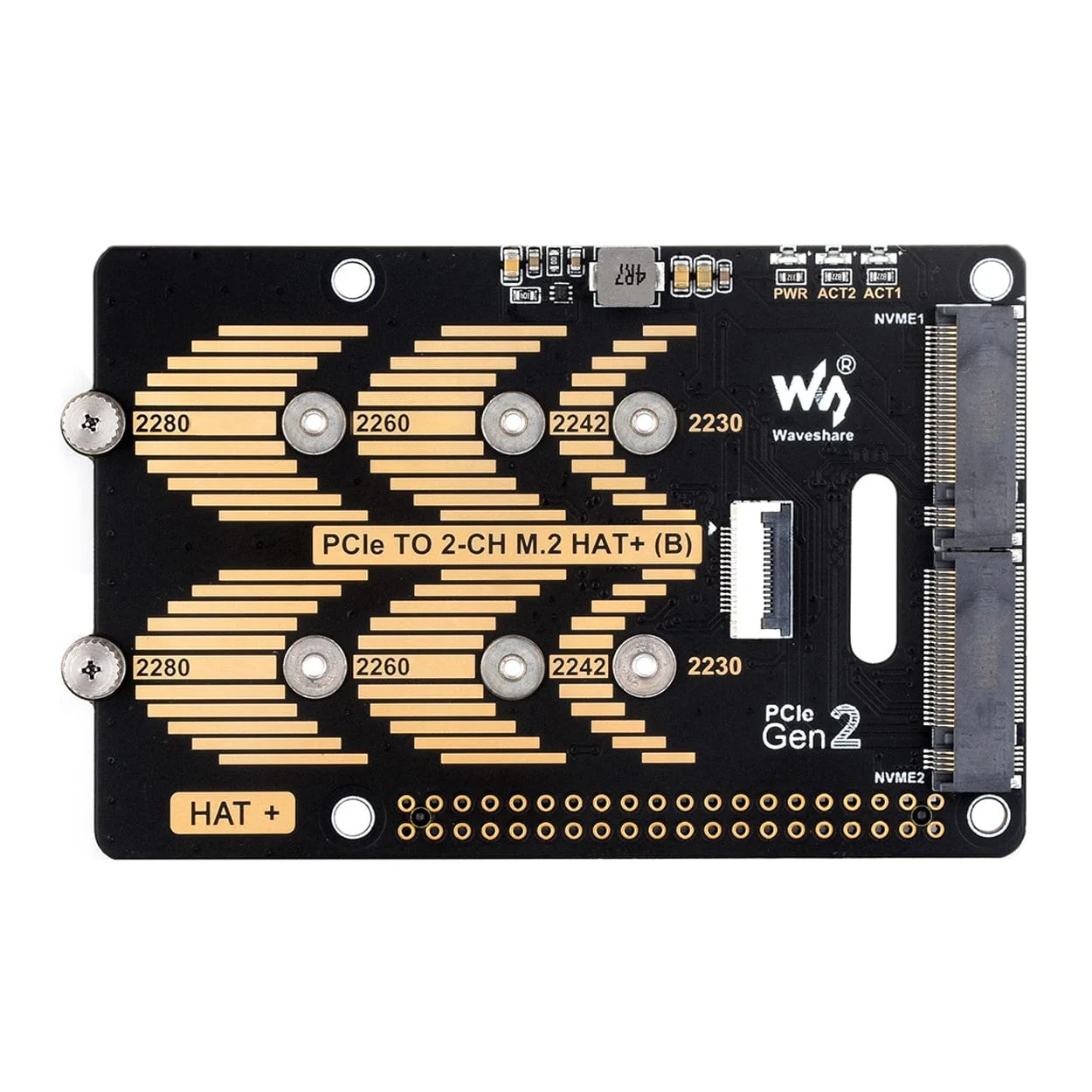 2-Channel M.2 HAT+ for Raspberry Pi 5 - Image 8