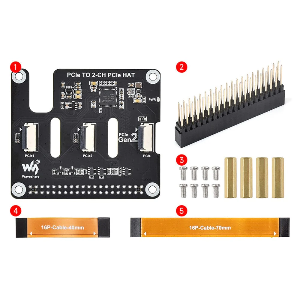 2-Channel PCIe Expander for Raspberry Pi 5 - Image 8