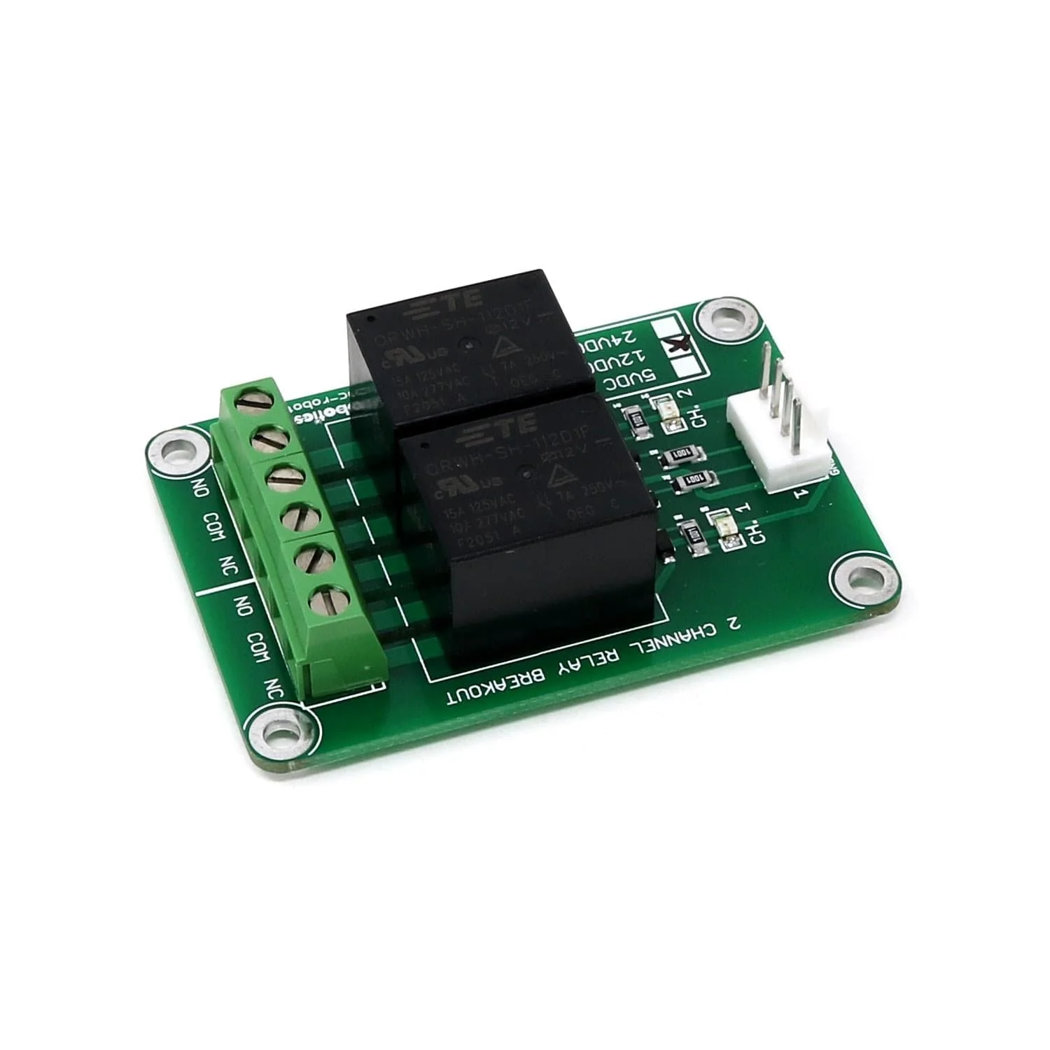 2 Channel Relay Breakout – 12V - Image 3