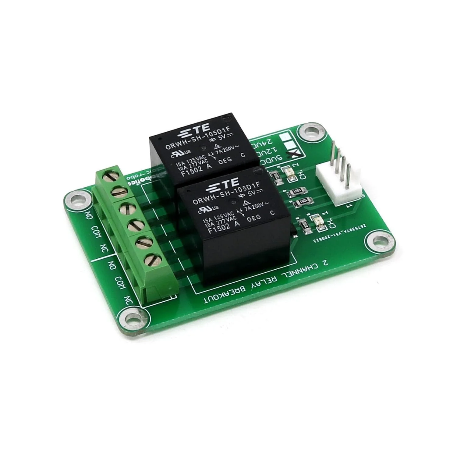 2 Channel Relay Breakout – 5V - Image 3