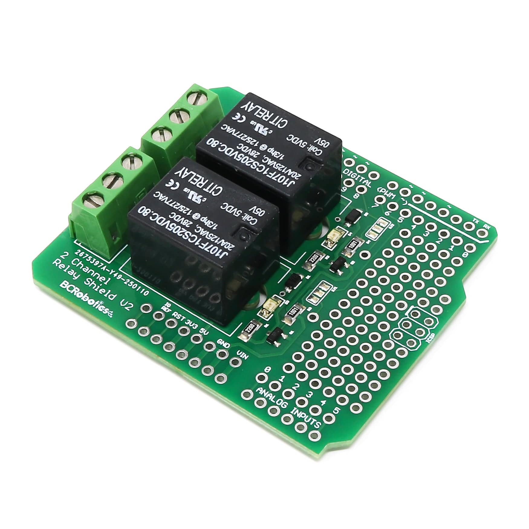 2-Channel Relay Shield for Arduino - Image 2