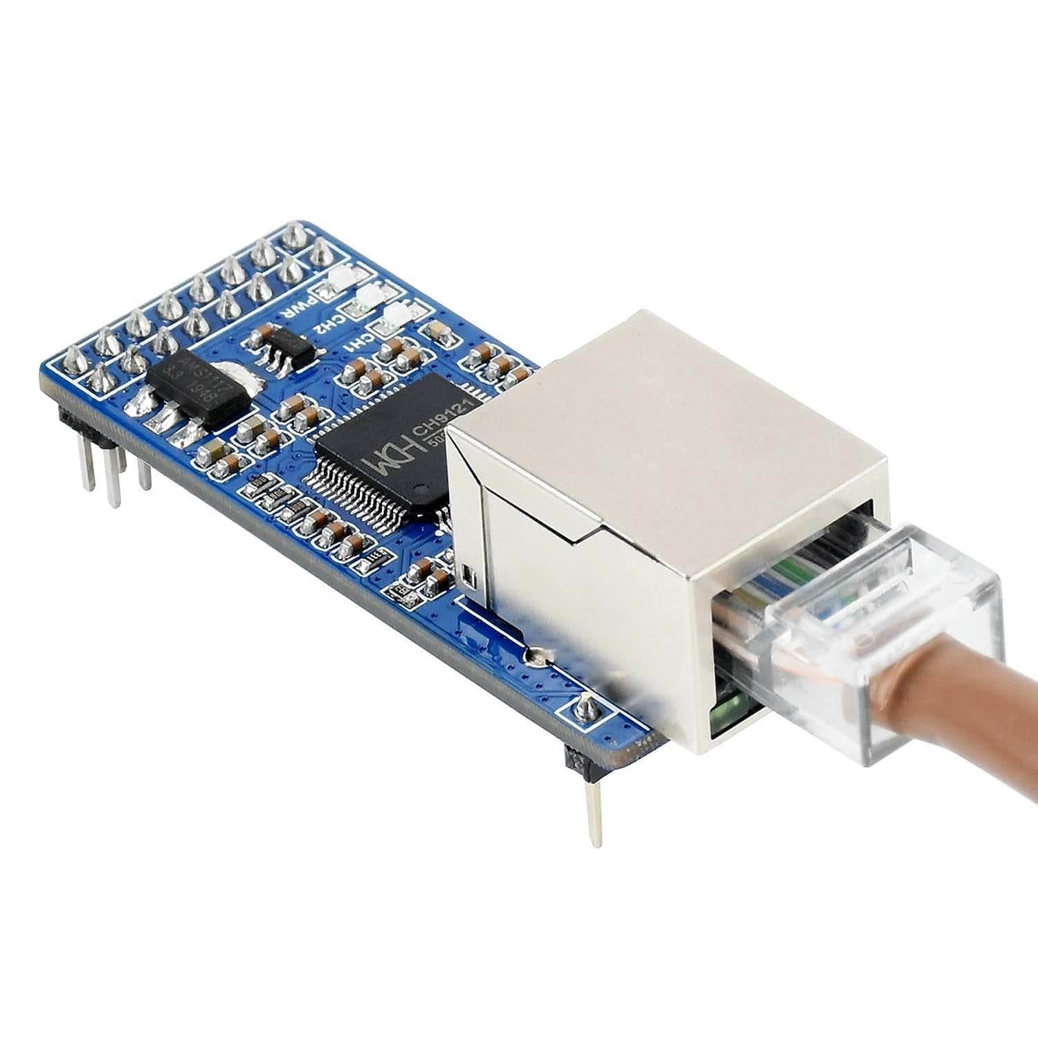 2-Channel UART to Ethernet Converter (CH9121) - Image 4