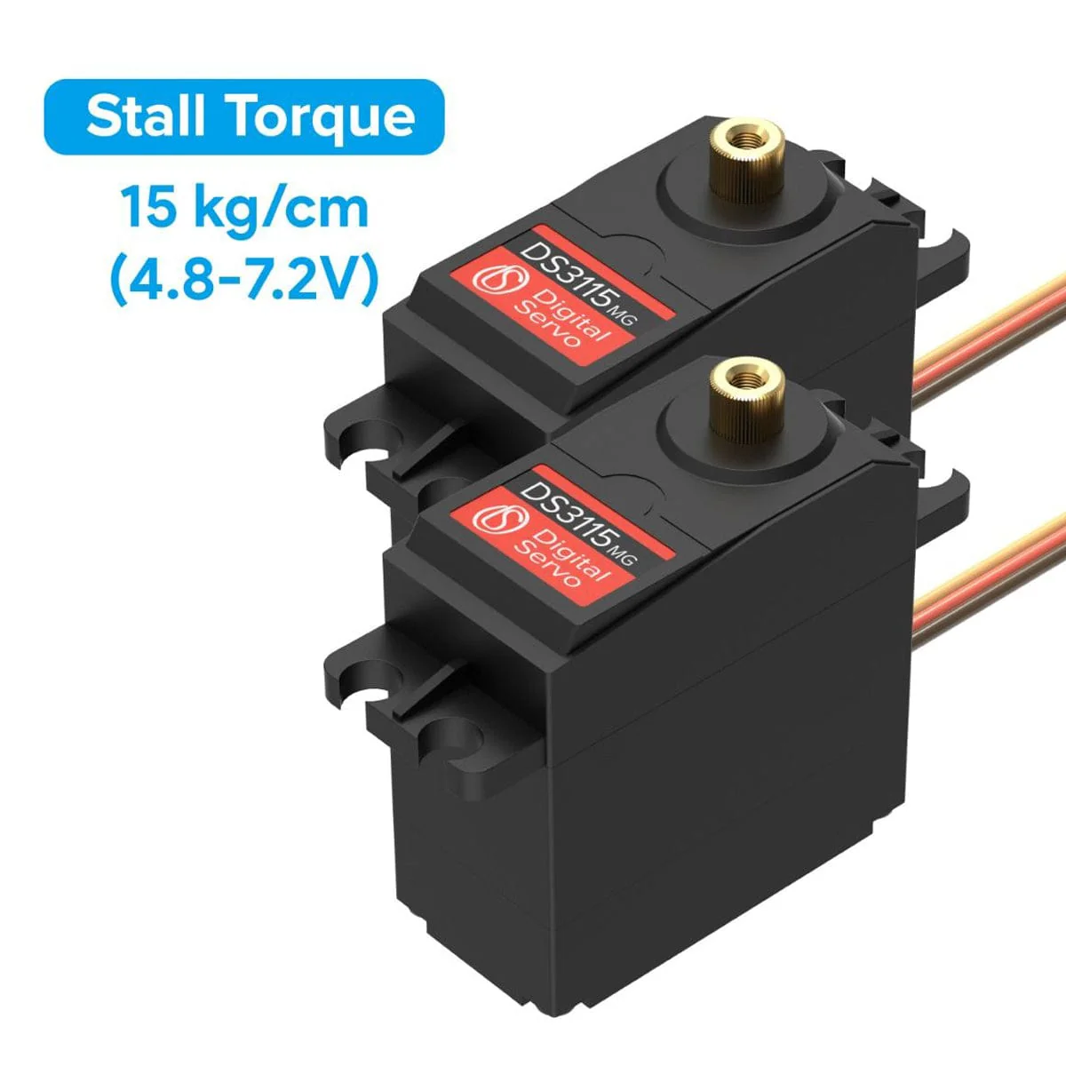2 DoF Full Metal Pan Tilt Kit for Raspberry Pi 4 [Discontinued] - Image 4