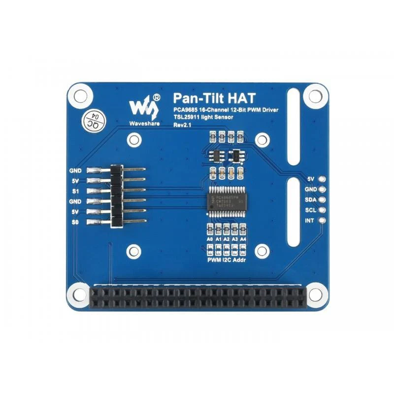 2-DOF Pan-Tilt HAT for Raspberry Pi [Discontinued] - Image 2