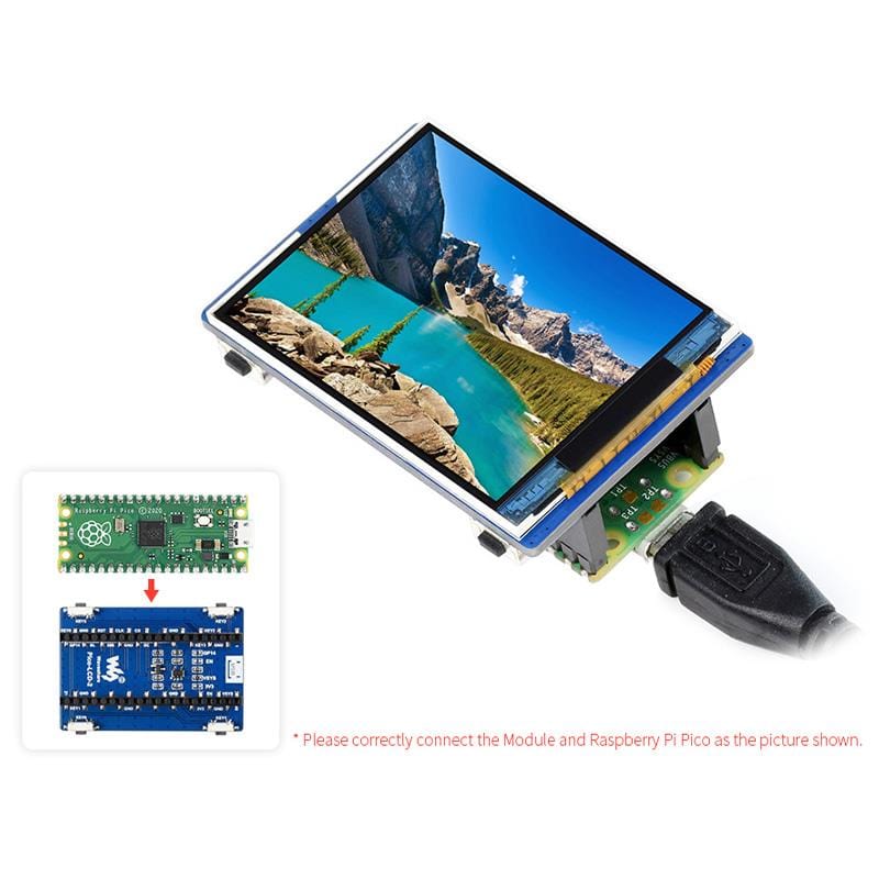 2" IPS LCD Display for Raspberry Pi Pico (320x240) - Image 8