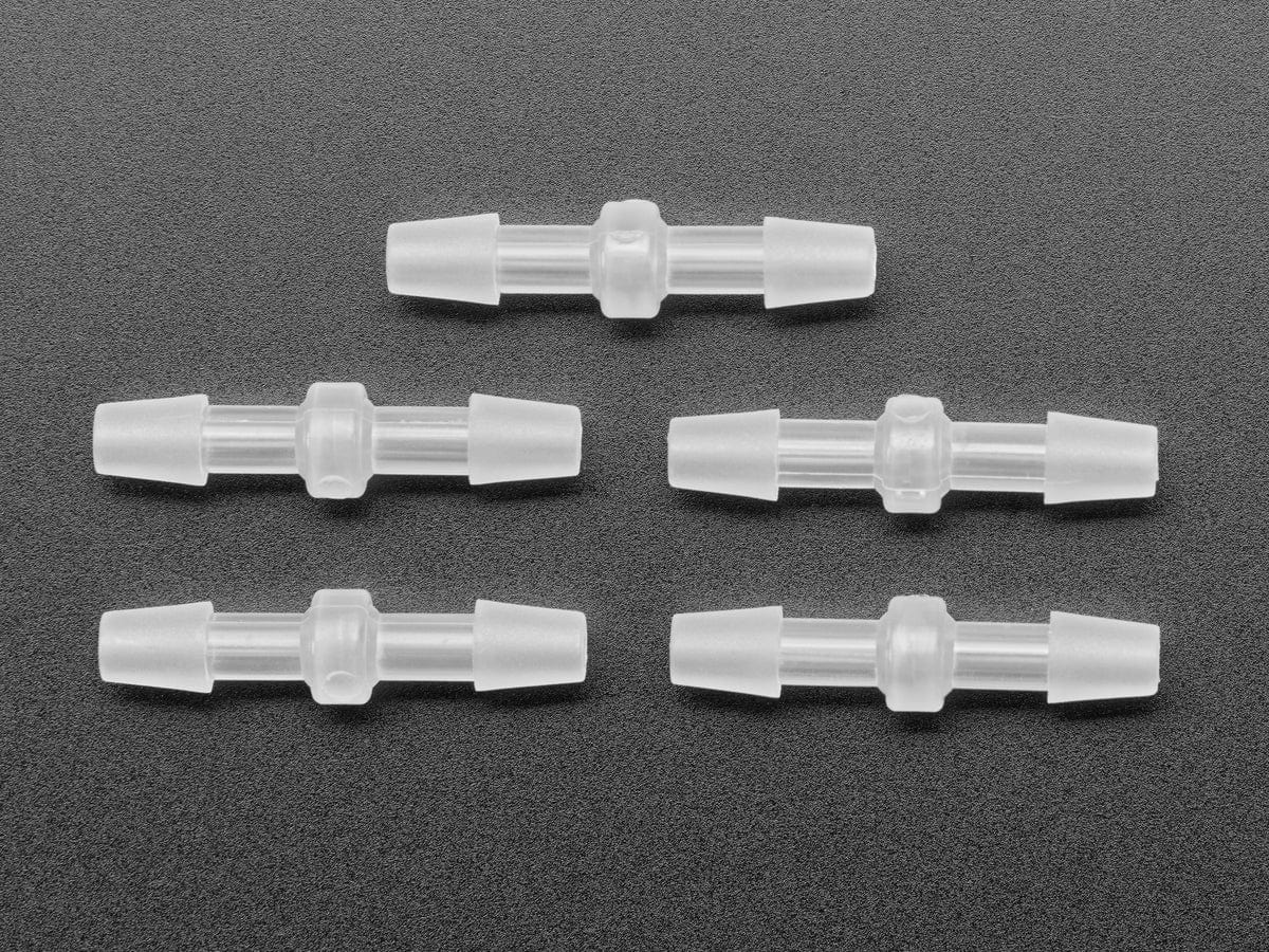 2-Prong Barbed Fitting Connector for Silicone Tubing - 5-pack - Image 3
