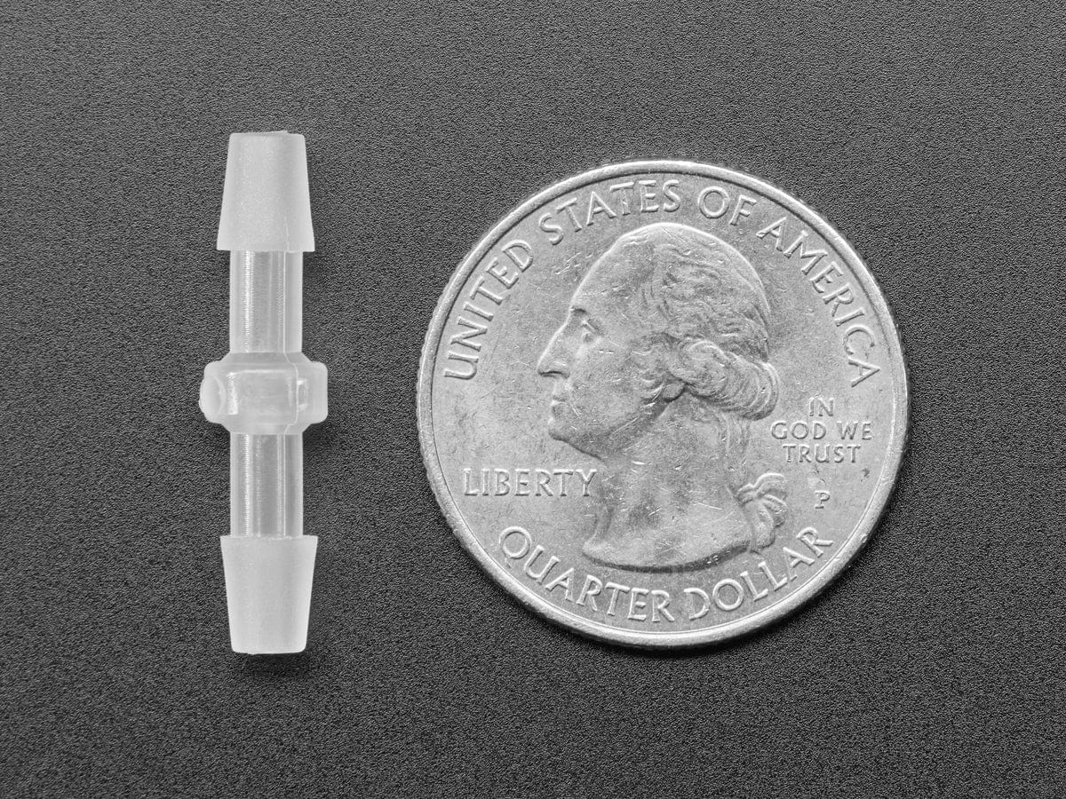 2-Prong Barbed Fitting Connector for Silicone Tubing - 5-pack - Image 4
