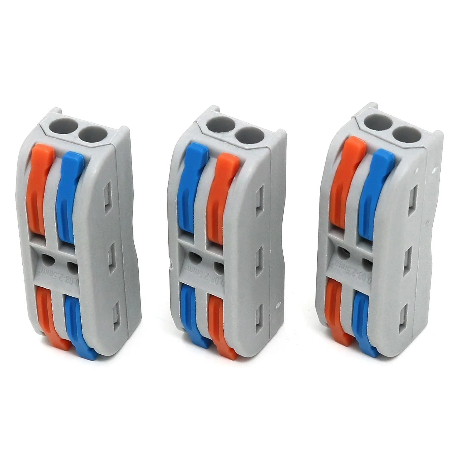 2-Way Fast Wire Connectors - Pack of 3 - Image 4