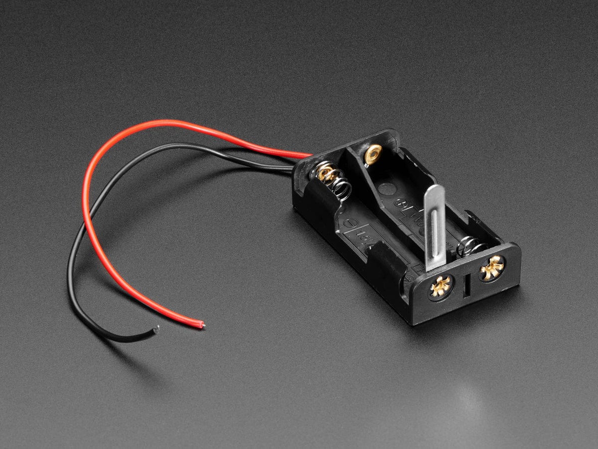 2 x AA Battery Holder with Knife Switch - Image 3