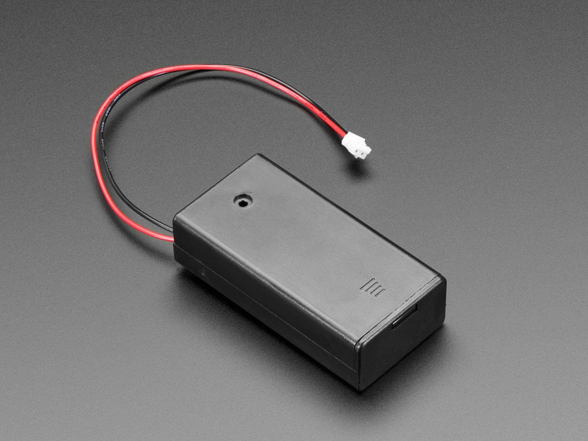 2 x AA Battery Holder with On/Off Switch & JST PH Connector - Image 2