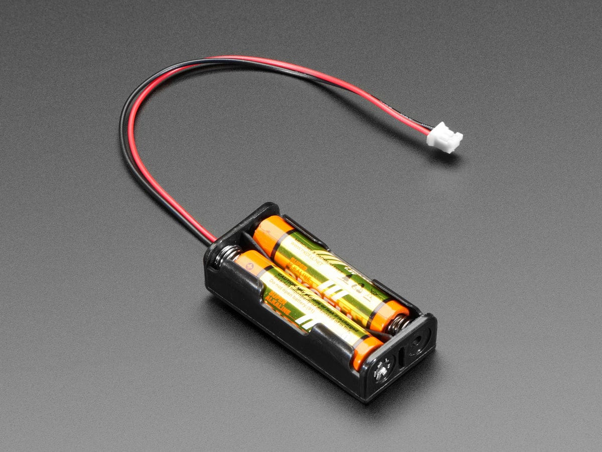 2 x AAA Open Battery Holder with JST PH Connector - Image 2