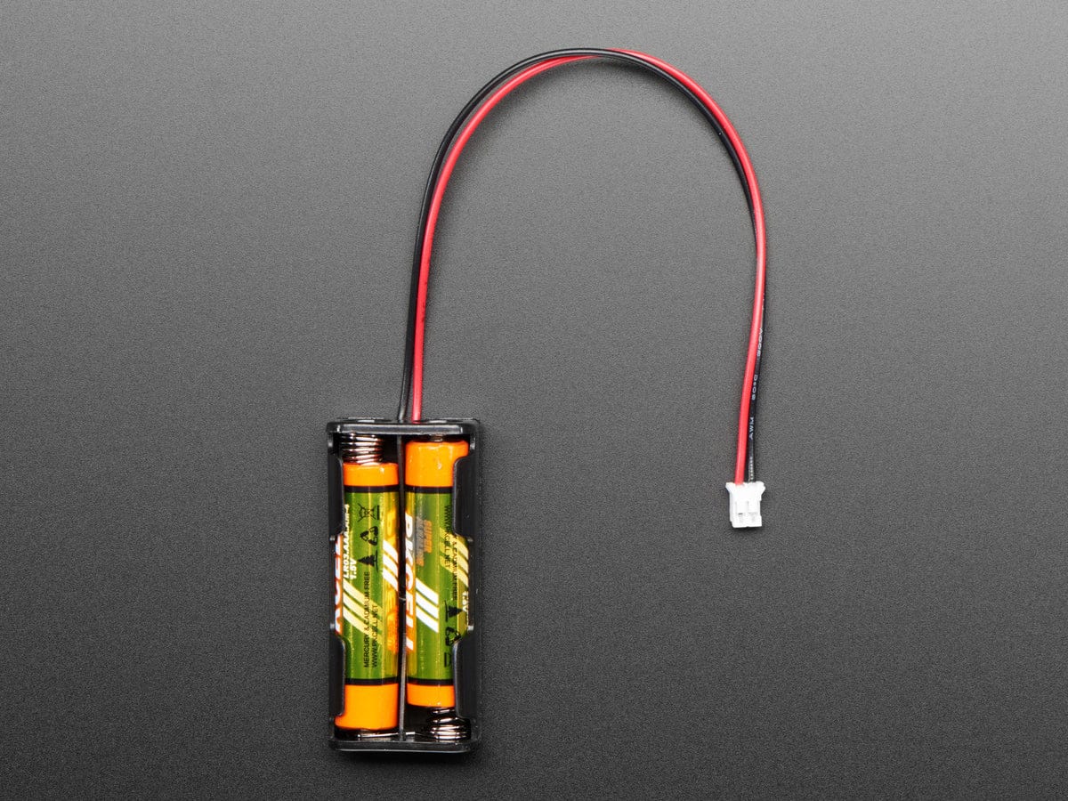 2 x AAA Open Battery Holder with JST PH Connector - Image 4
