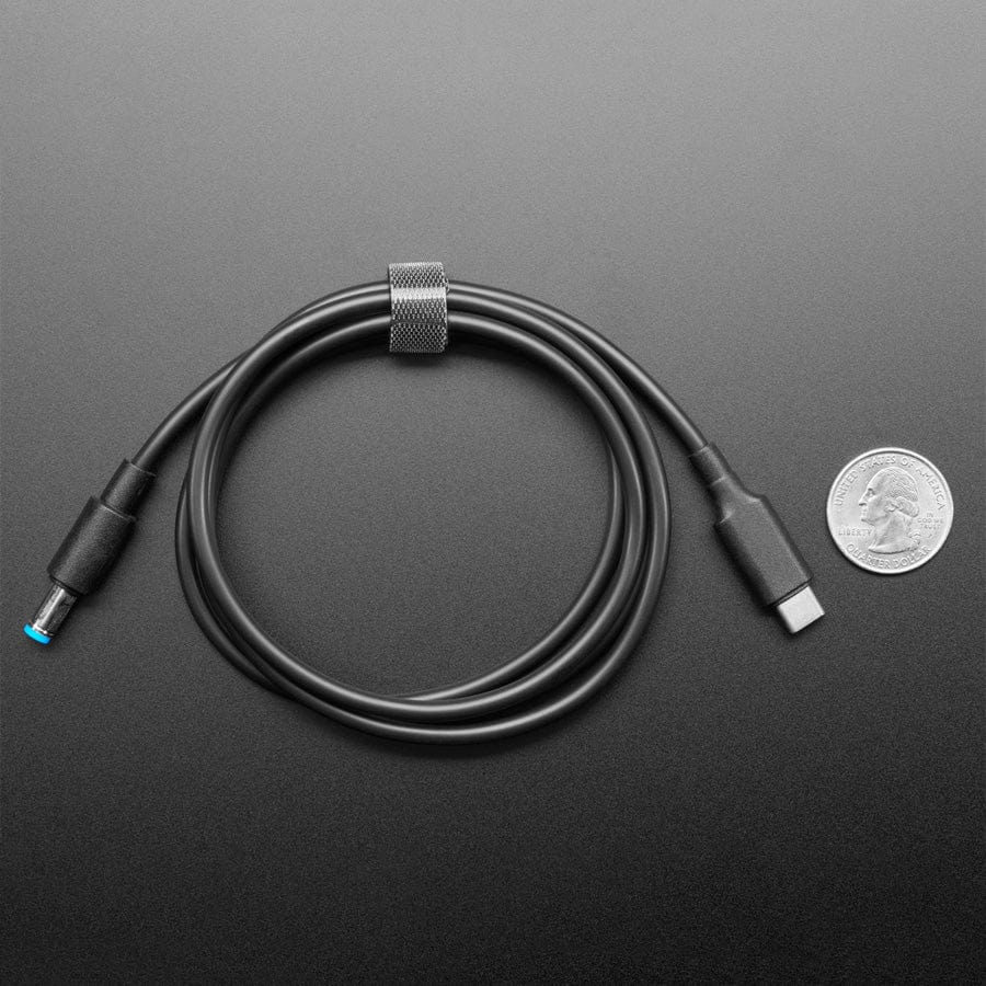 20V 5A USB-C 3.1 PD to 5.5mm Barrel Jack Cable - 1.2m with E-Mark - Image 5