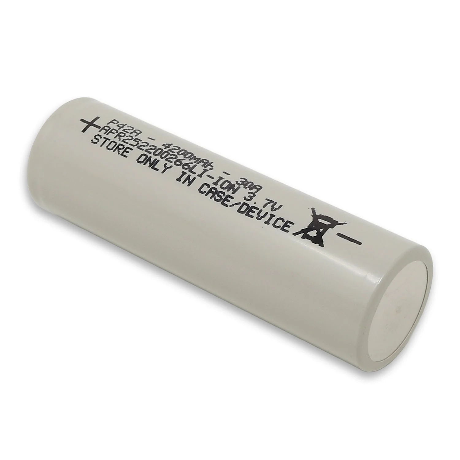 21700 Lithium-ion Rechargeable Cell - 4200mAh 3.7V 30A - Image 3