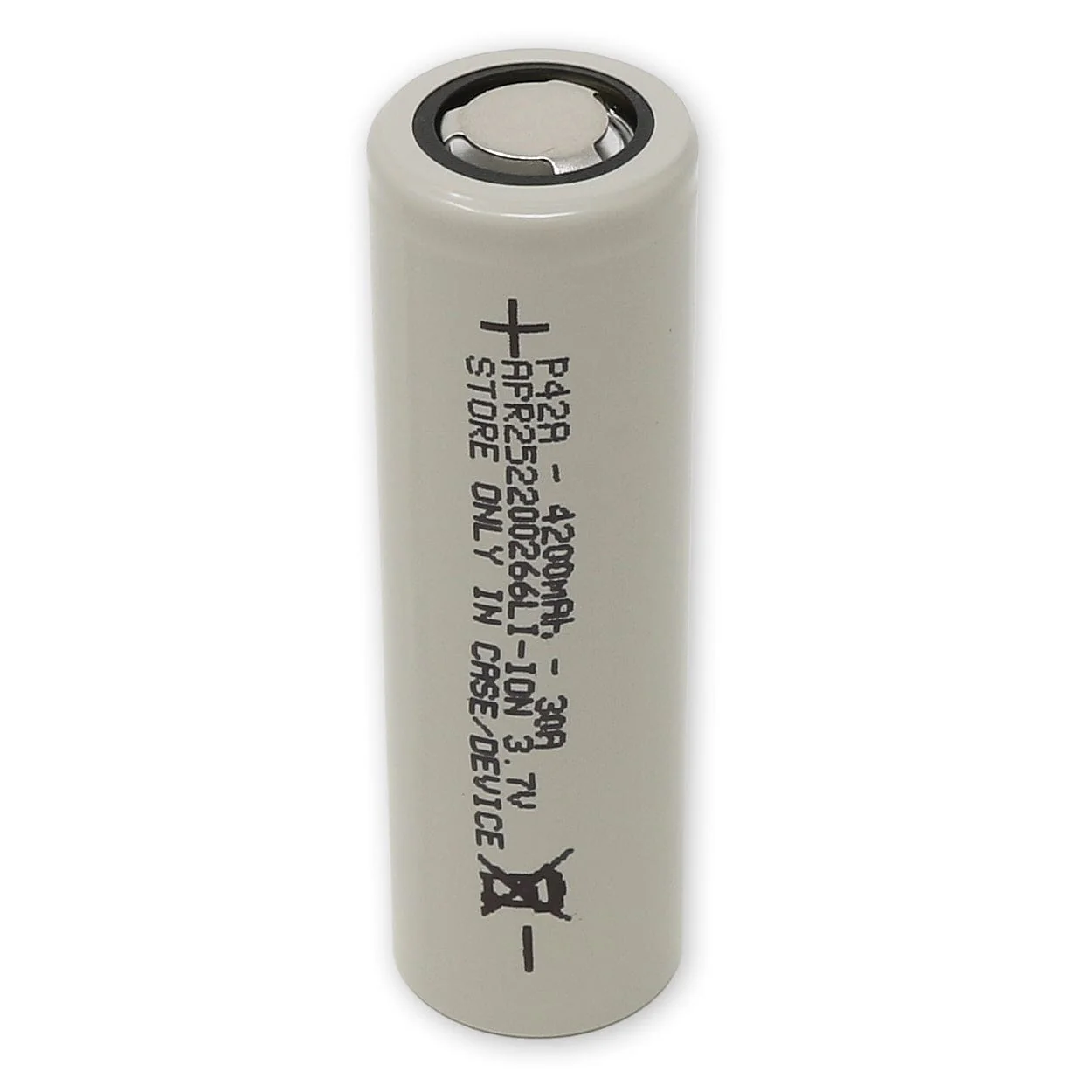 21700 Lithium-ion Rechargeable Cell - 4200mAh 3.7V 30A - Image 4