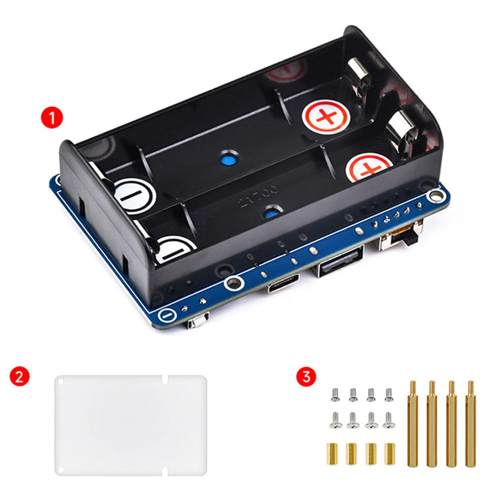 21700 UPS HAT (D) for Raspberry Pi 4/3 - Image 11