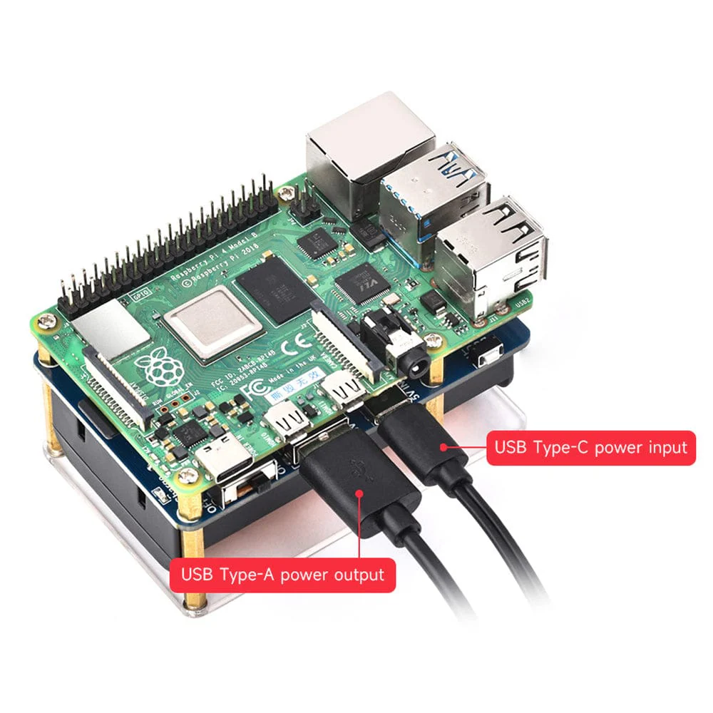 21700 UPS HAT (D) for Raspberry Pi 4/3 - Image 4