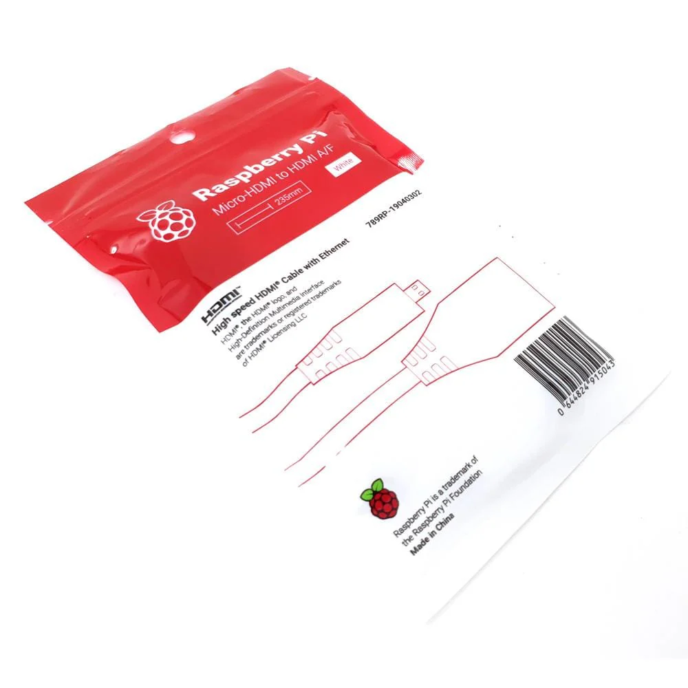 Raspberry Pi Micro-HDMI to HDMI Adapter Cable - Image 2