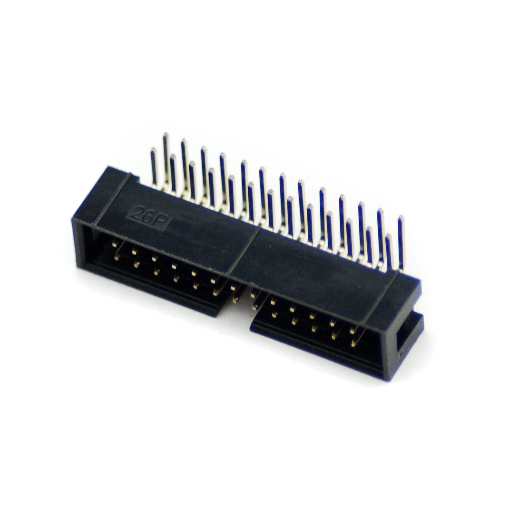 26 Pin GPIO Shrouded Box Header - 90 Degree Angle [Discontinued] - Image 2