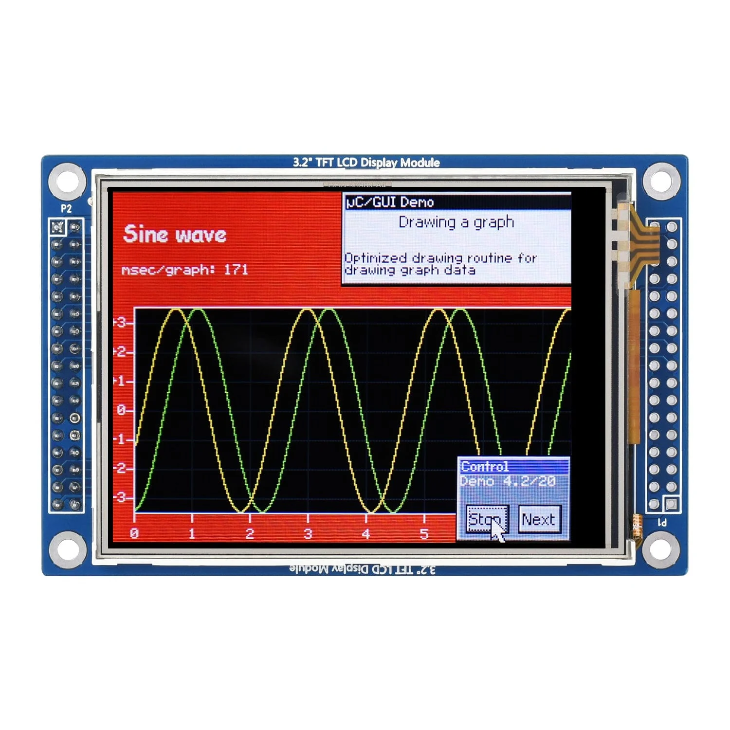 3.2" 320x240 Resistive Touch LCD (D) - Image 5