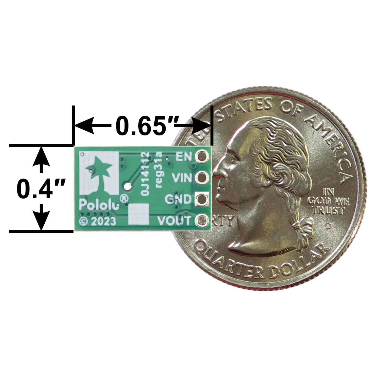 Pololu 3.3V 1.5A Step-Up/Step-Down Voltage Regulator S8V9F3 - Image 7