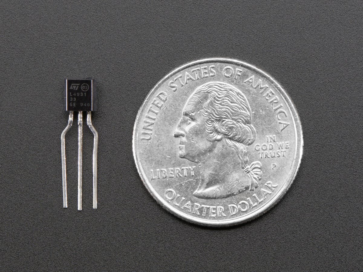 3.3V 250mA Linear Voltage Regulator - L4931-3.3 TO-92 - Image 2