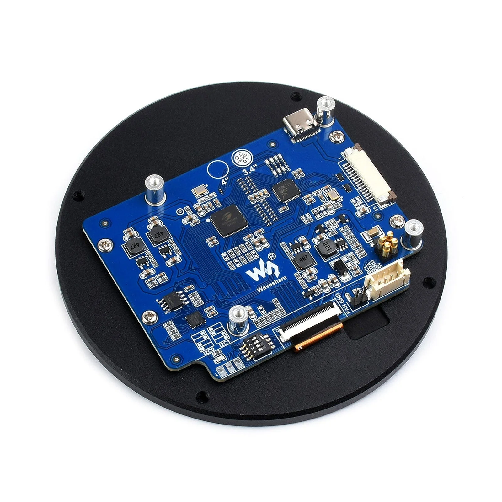 3.4" DSI Round Touch Display (800x800) - Image 3