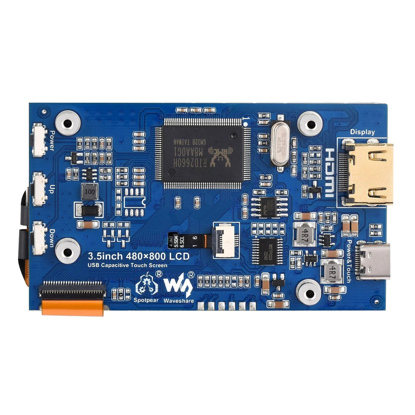 3.5" IPS Capacitive Touch LCD Display (480x800) - Image 4
