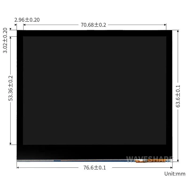 3.5" IPS DPI Capacitive Touchscreen Display For Raspberry Pi - Image 5