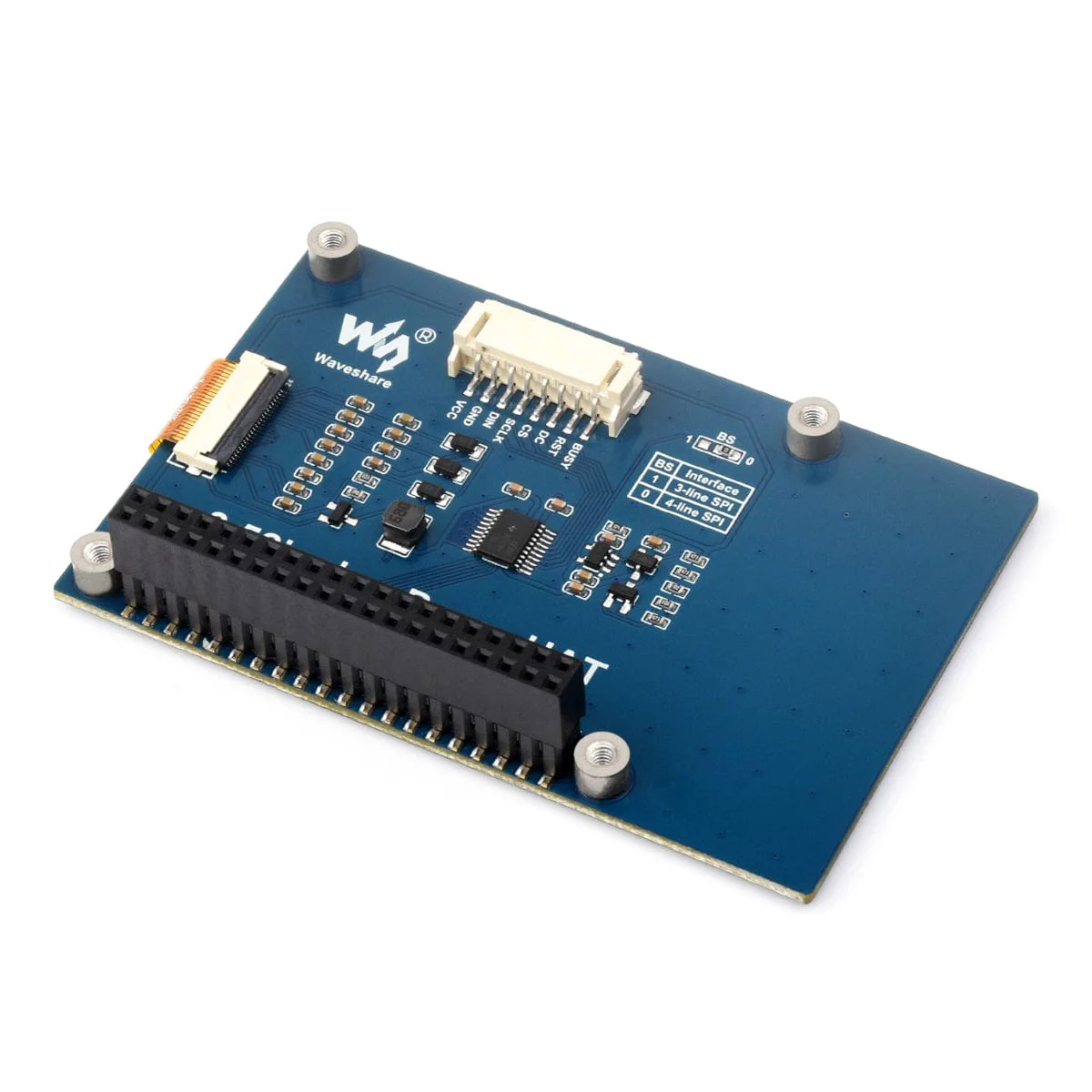 3.52" ePaper HAT for Raspberry Pi - Red/Black/White (360x240) - Image 5