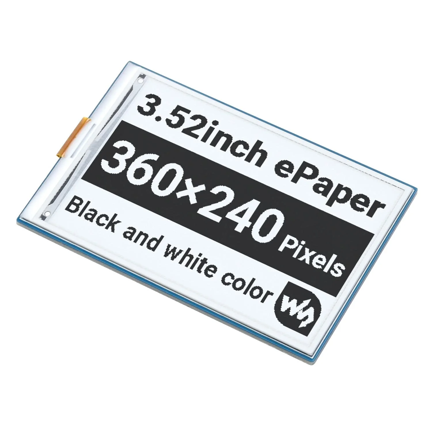 3.52" ePaper HAT for Raspberry Pi (360x240) - Image 2