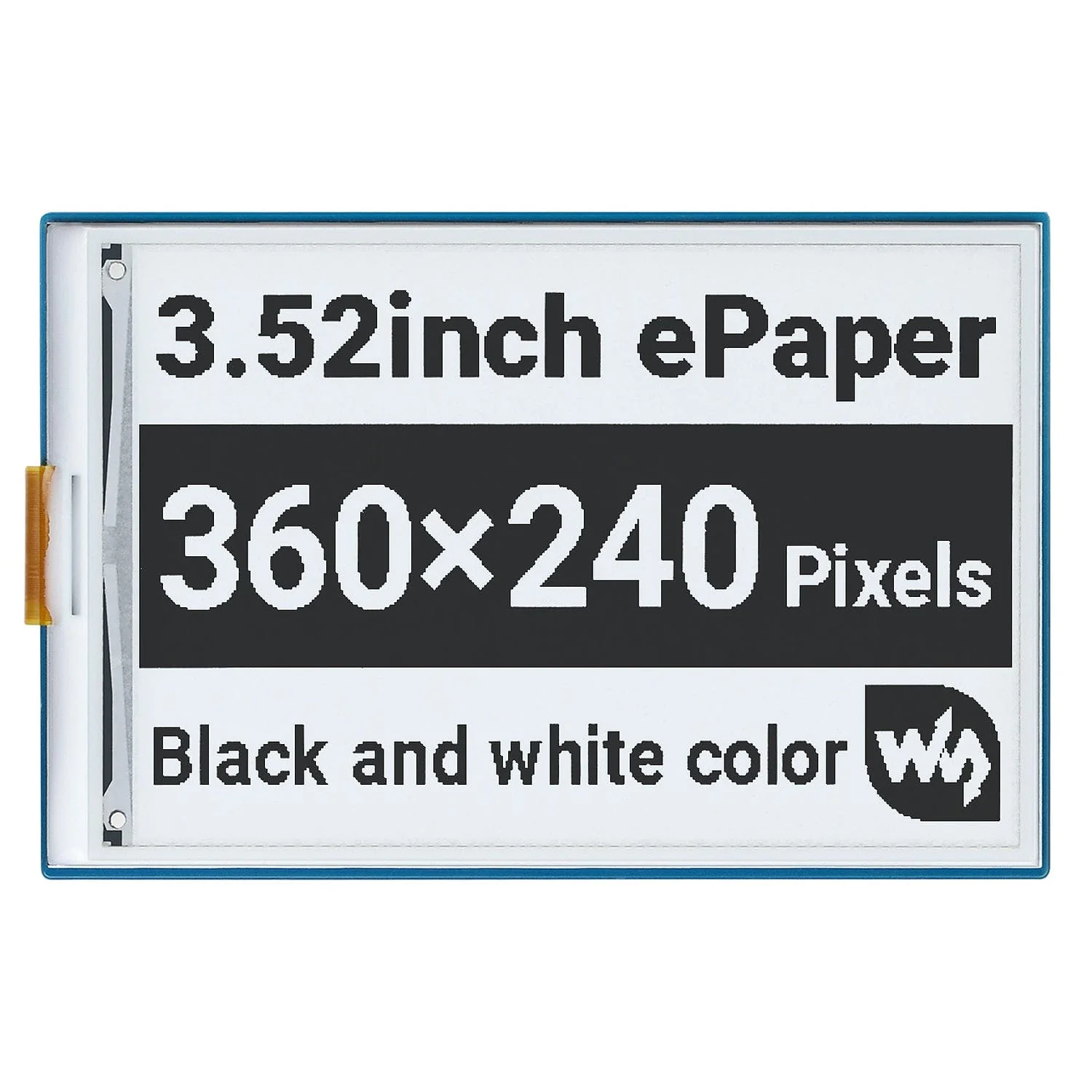 3.52" ePaper HAT for Raspberry Pi (360x240) - Image 5