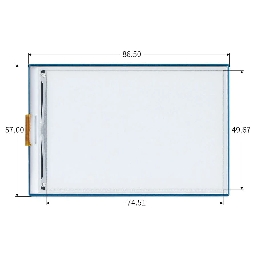 3.52" ePaper HAT for Raspberry Pi (360x240) - Image 7