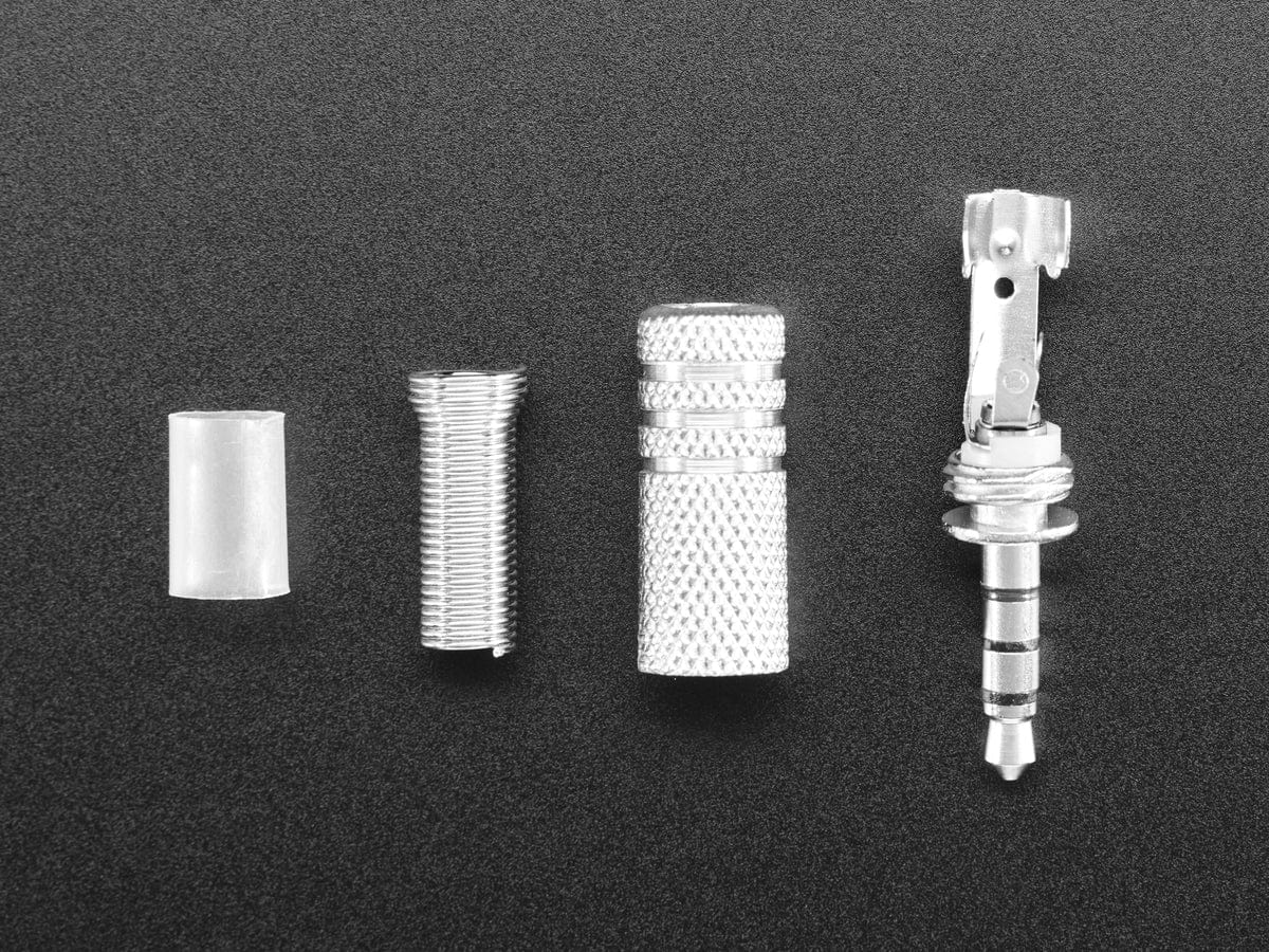 3.5mm (1/8") DIY 4-Pole (TRRS) Plug - Image 2