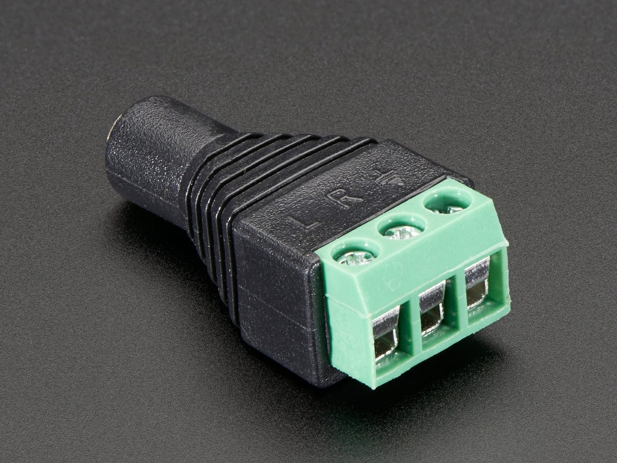 3.5mm (1/8") Stereo Audio Jack Terminal Block - Image 2