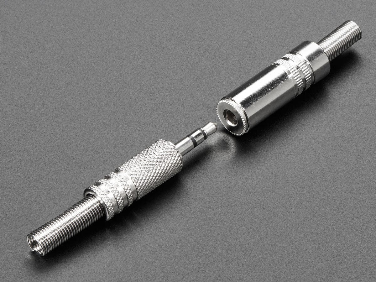 3.5mm (1/8") Stereo DIY "Free-Hanging" In-Line Jack - Image 2