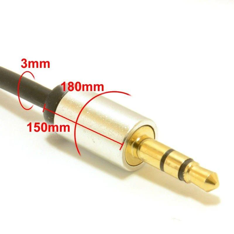 3.5mm Jack to Jack Stereo Audio Cable - Image 3