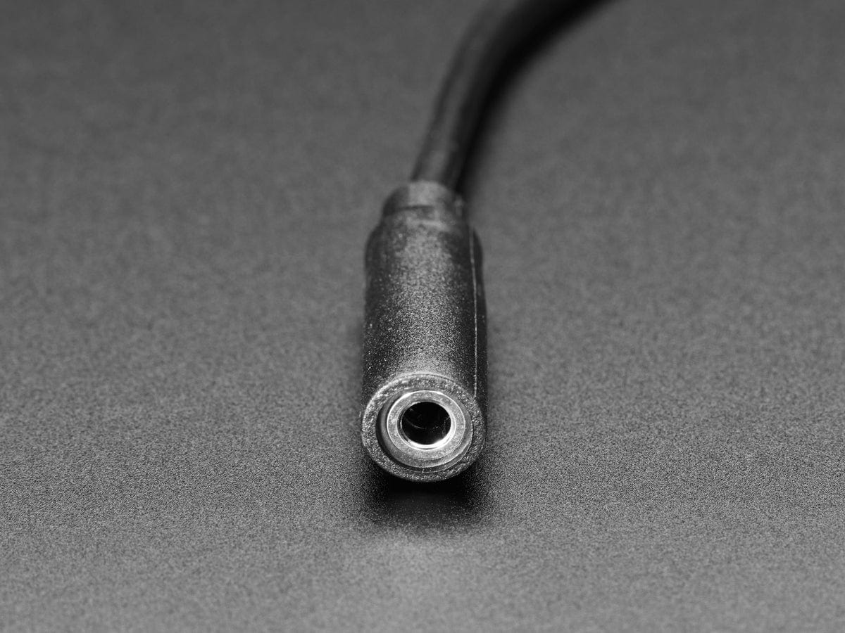 3.5mm Mono Audio Jack to Alligator Clip Cable - Image 2