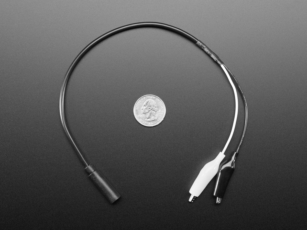 3.5mm Mono Audio Jack to Alligator Clip Cable - Image 4