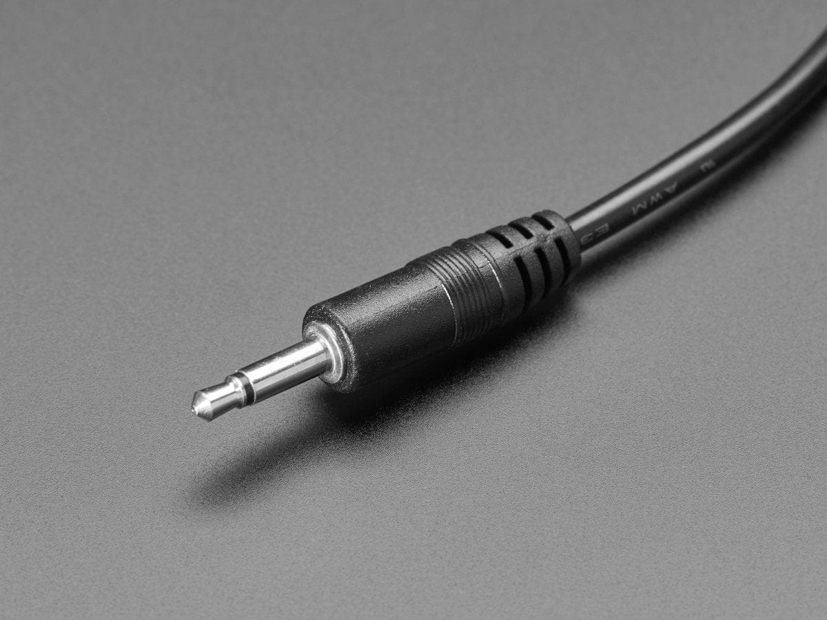 3.5mm Mono Audio Plug to Alligator Clips - Image 3