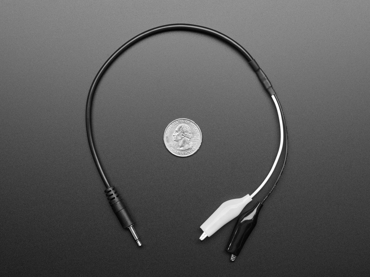3.5mm Mono Audio Plug to Alligator Clips - Image 5