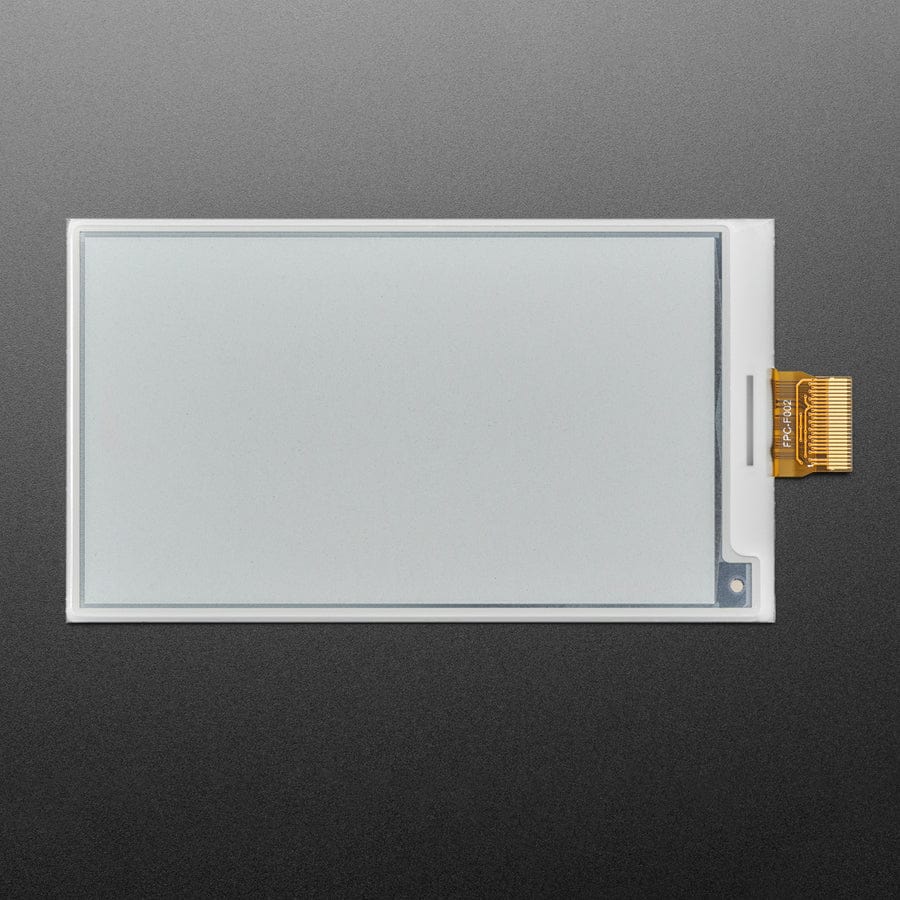 3.7" 416x240 Monochrome Black/White eInk / ePaper - Bare Display - UC8253 Chipset - Image 2